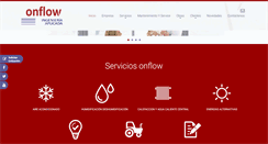 Desktop Screenshot of onflow.com.uy