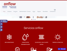 Tablet Screenshot of onflow.com.uy